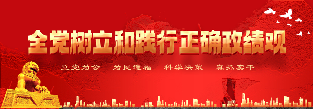 全党树立和践行正确政绩观